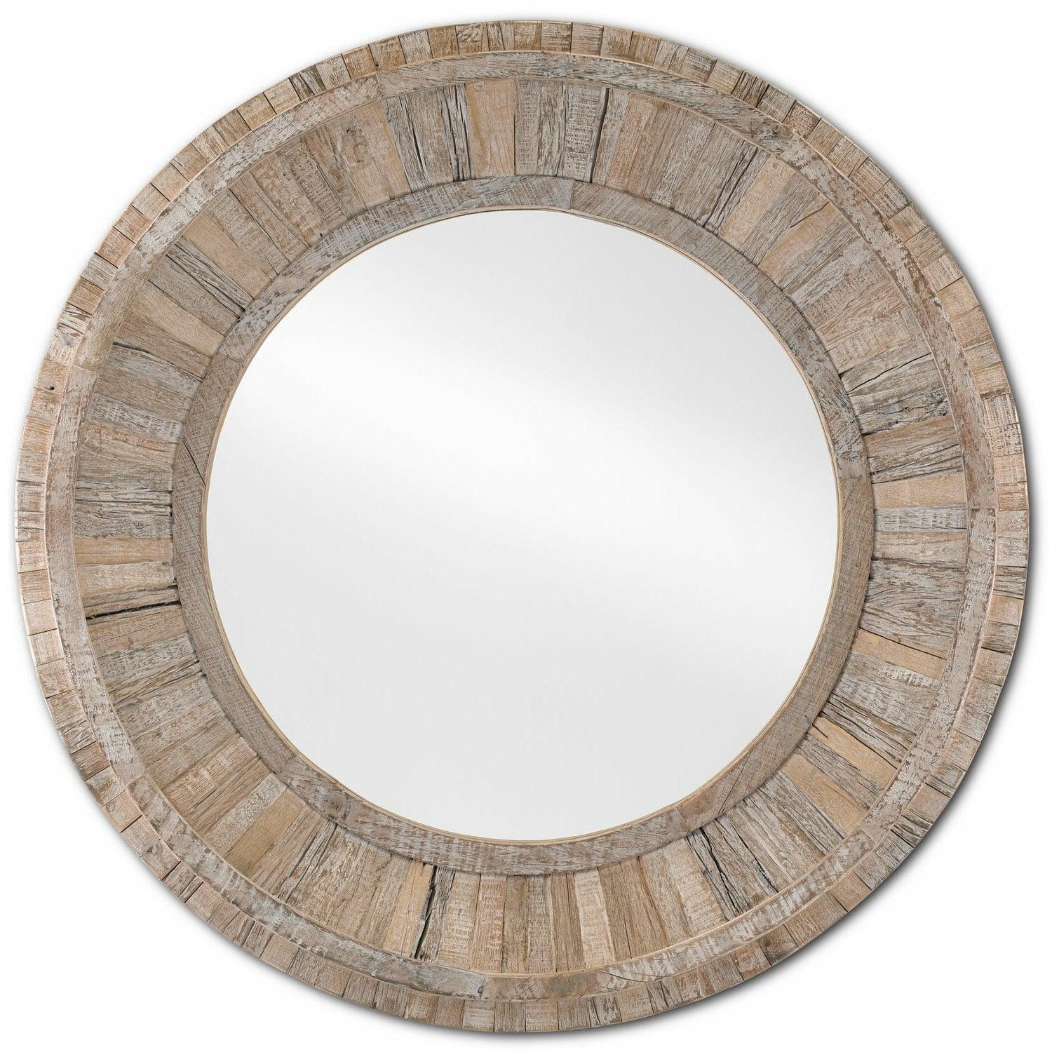 Currey and Company - Kanor Round Mirror - 1000-0086 | Montreal Lighting & Hardware