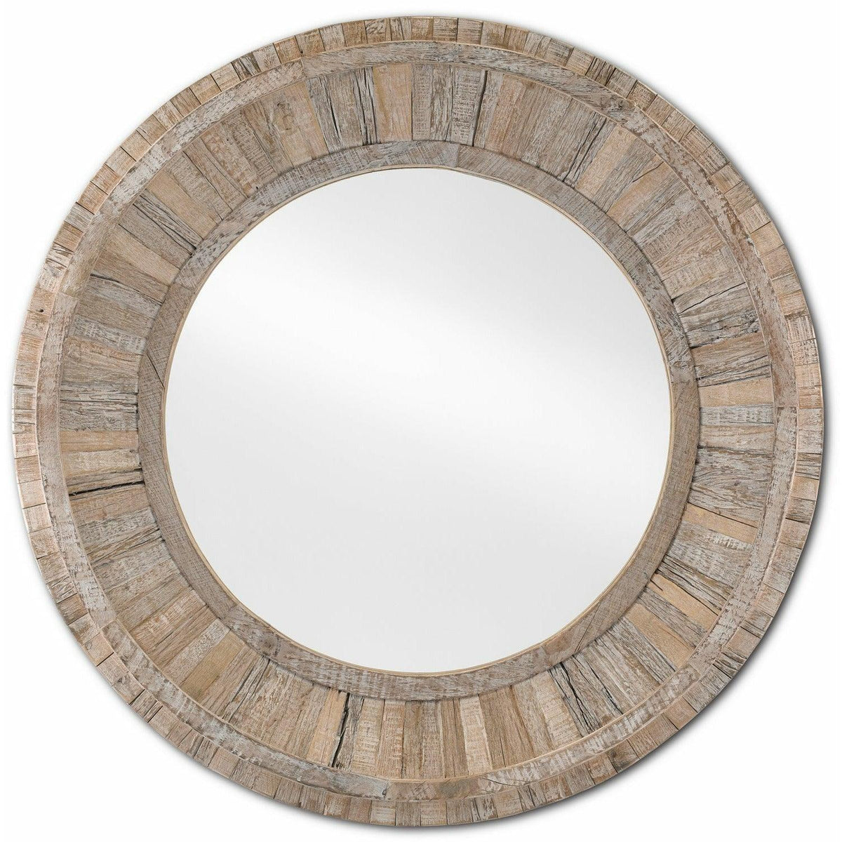 Currey and Company - Kanor Round Mirror - 1000-0086 | Montreal Lighting & Hardware