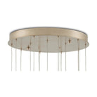 Currey and Company - Lazio Round 15-Light Multi-Drop Pendant - 9000-0898 | Montreal Lighting & Hardware