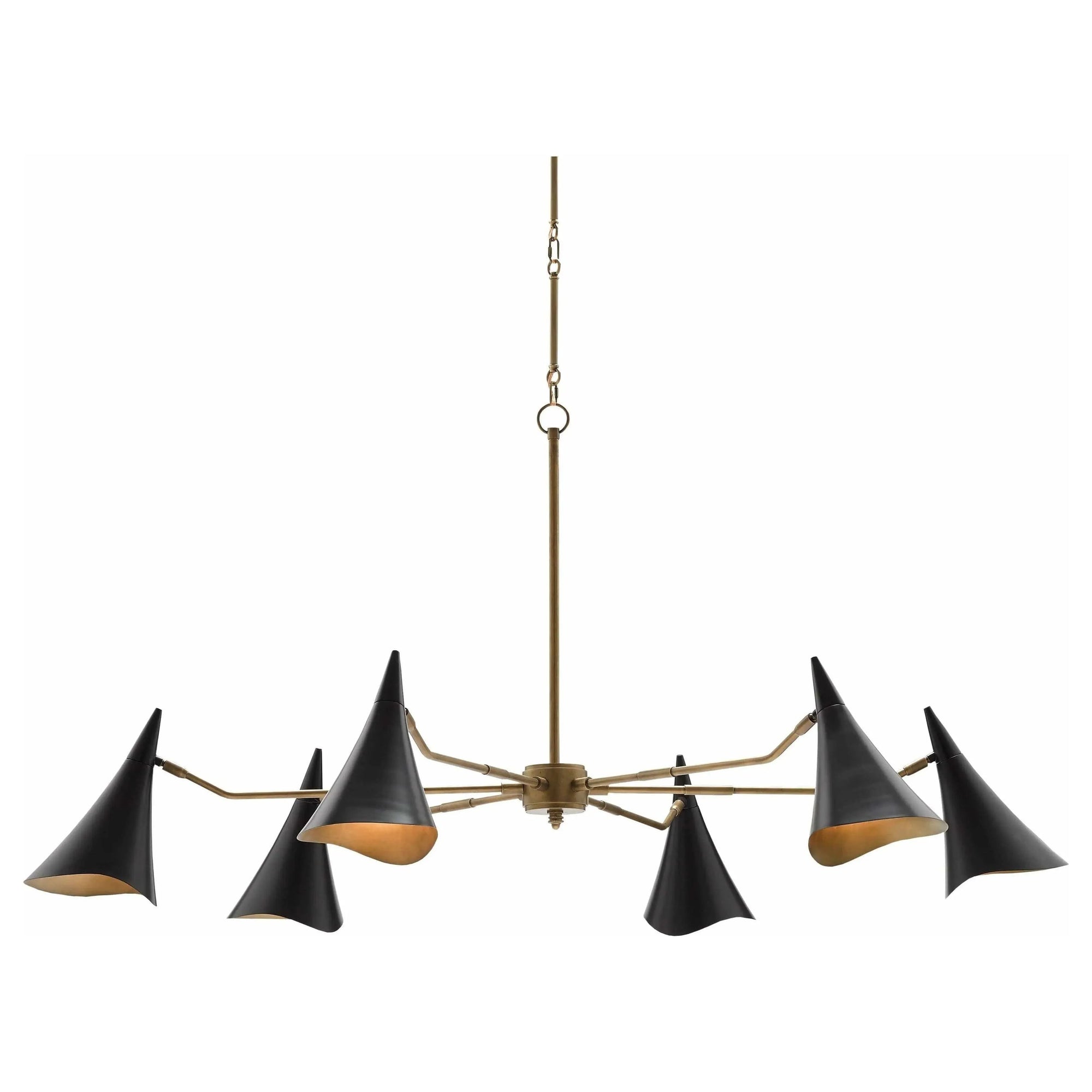 Currey and Company - Library Chandelier - 9000-0311 | Montreal Lighting & Hardware