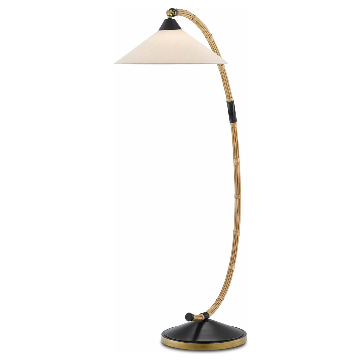 Currey and Company - Lisbon Floor Lamp - 8000-0088 | Montreal Lighting & Hardware