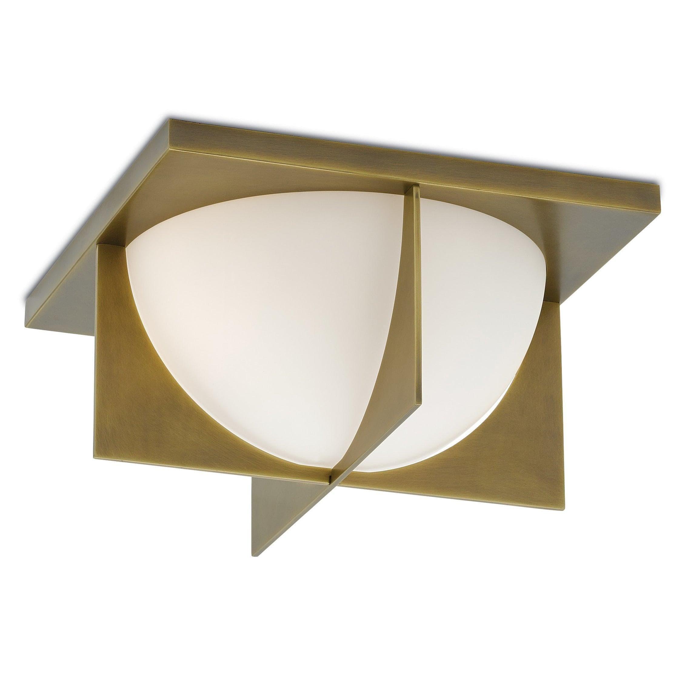 Currey and Company - Lucas Flush Mount - 9999-0039 | Montreal Lighting & Hardware