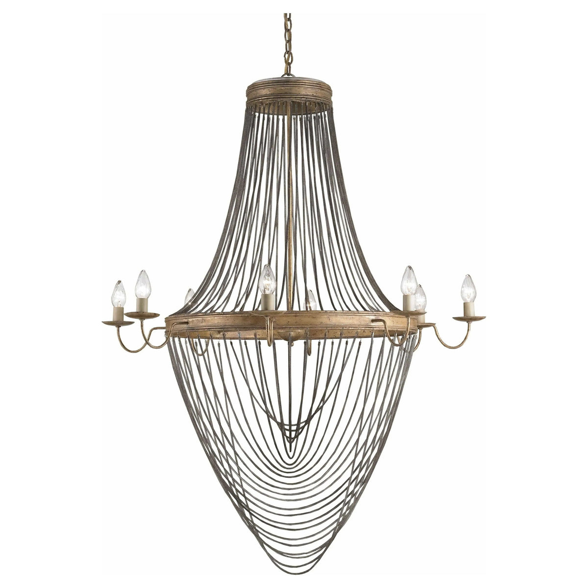 Currey and Company - Lucien Chandelier - 9412 | Montreal Lighting & Hardware