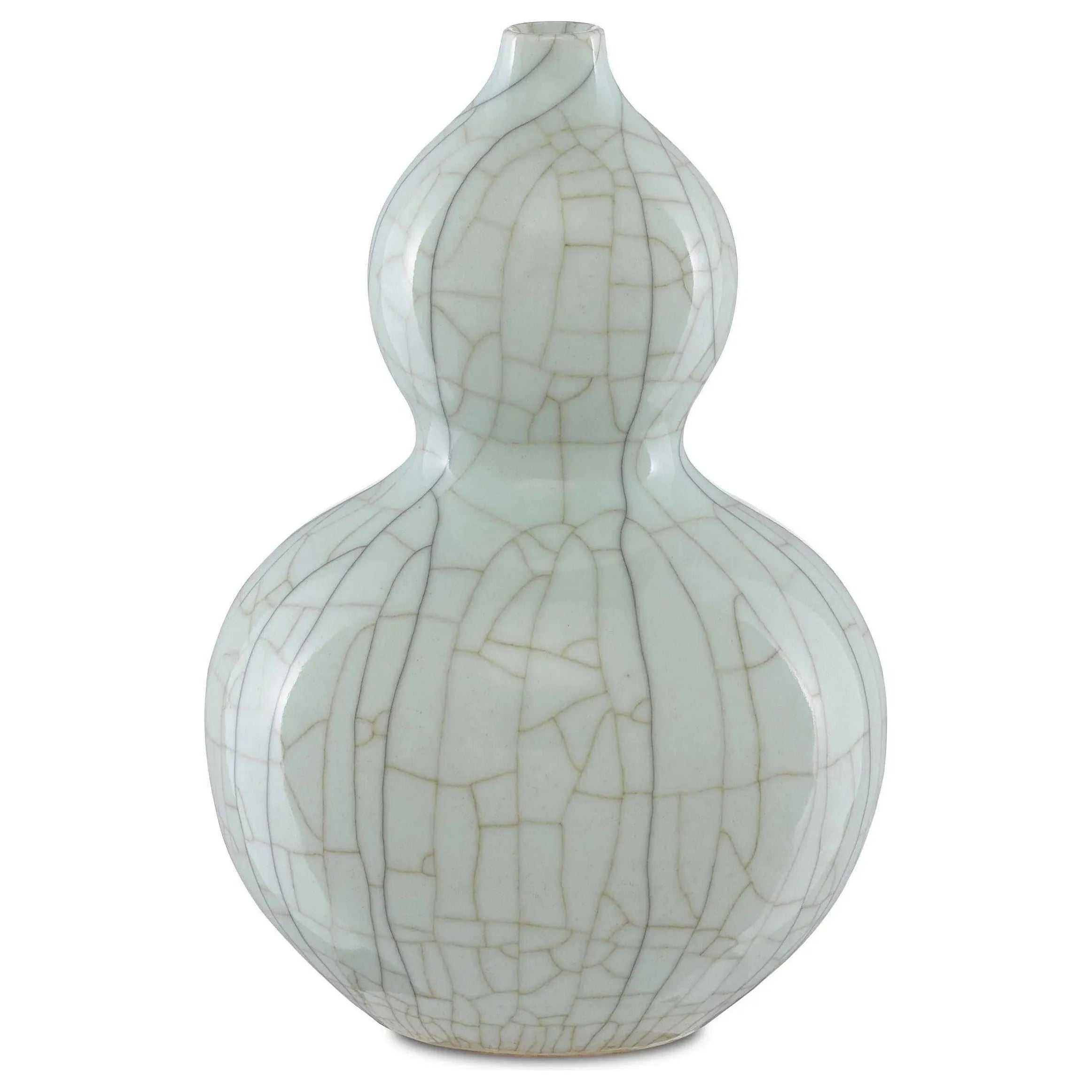 Currey and Company - Maiping Double Gourd Vase - 1200-0334 | Montreal Lighting & Hardware
