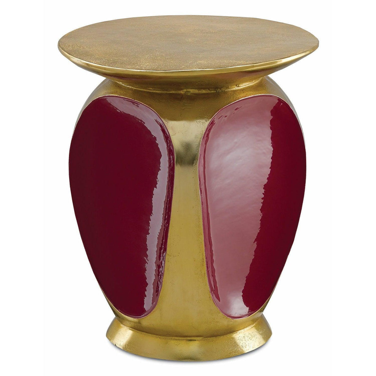 Currey and Company - Malmo Gold Accent Table - 4000-0057 | Montreal Lighting & Hardware