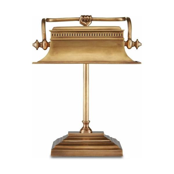 Lampe de bureau en laiton Malvasia