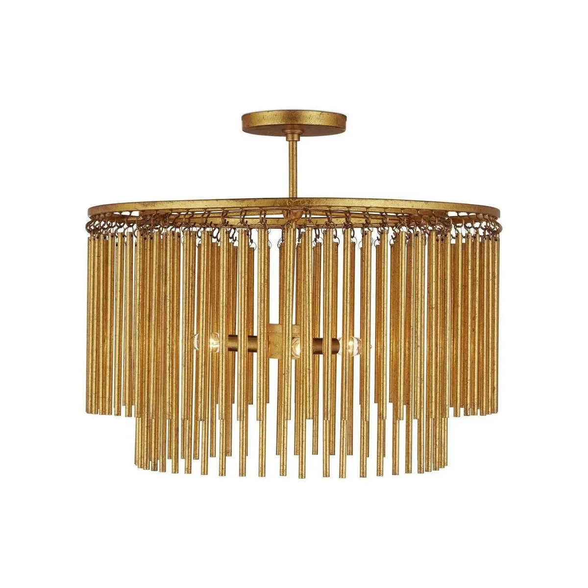 Currey and Company - Mantra Semi-Flush Mount - 9000-1197 | Montreal Lighting & Hardware