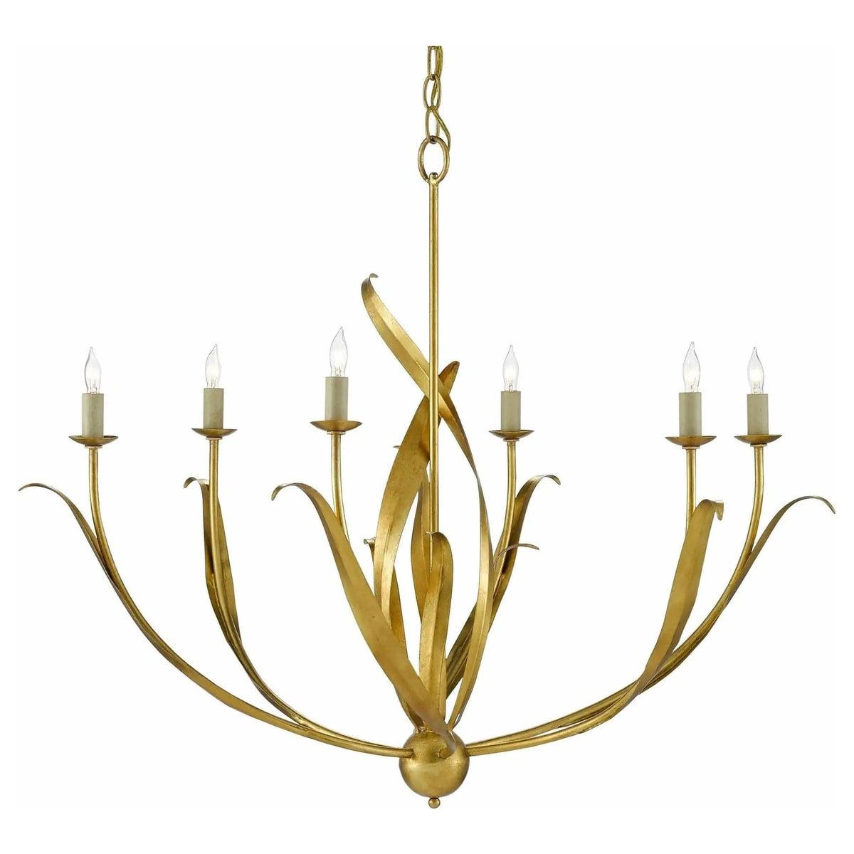 Currey and Company - Menefee Chandelier - 9000-0444 | Montreal Lighting & Hardware