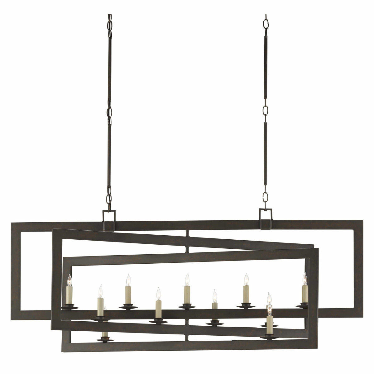 Currey and Company - Middleton Linear Chandelier - 9000-0525 | Montreal Lighting & Hardware