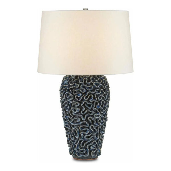 Milos Blue Table Lamp