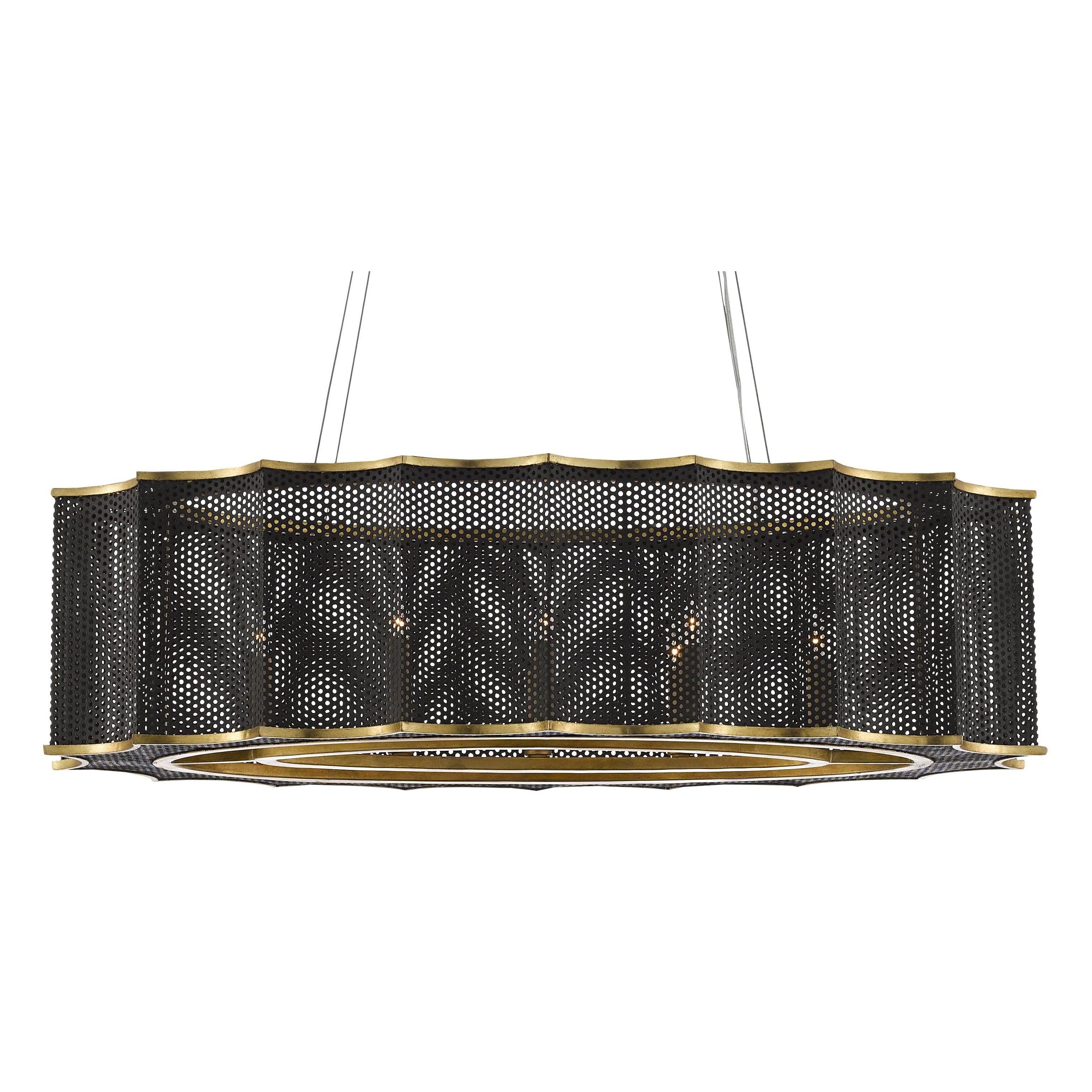 Currey and Company - Nightwood Chandelier - 9000-0512 | Montreal Lighting & Hardware