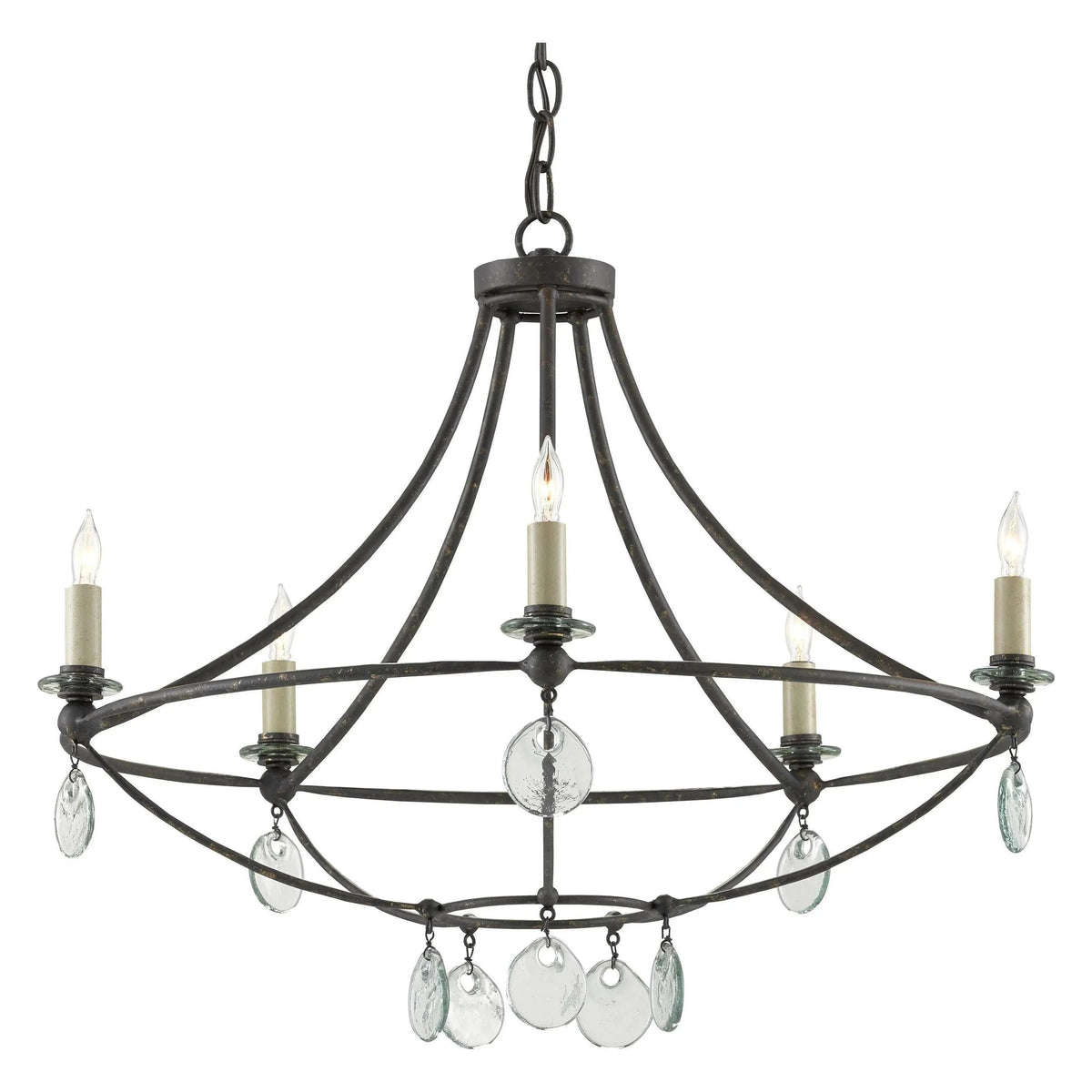 Currey and Company - Novella Chandelier - 9000-0641 | Montreal Lighting & Hardware