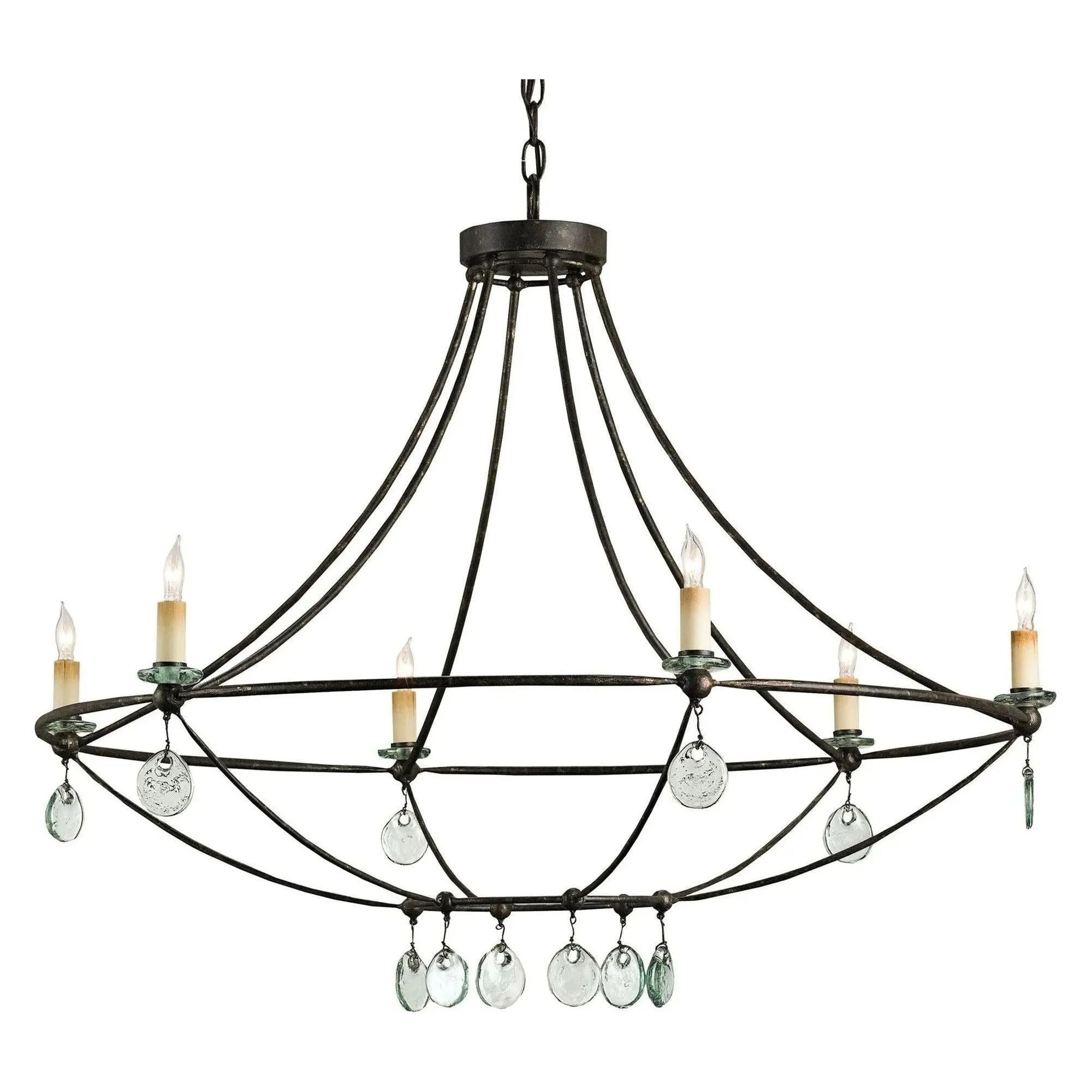 Currey and Company - Novella Chandelier - 9000-0641 | Montreal Lighting & Hardware