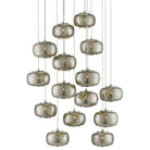 Currey and Company - Pepper Multi Pendant - 9000-0691 | Montreal Lighting & Hardware