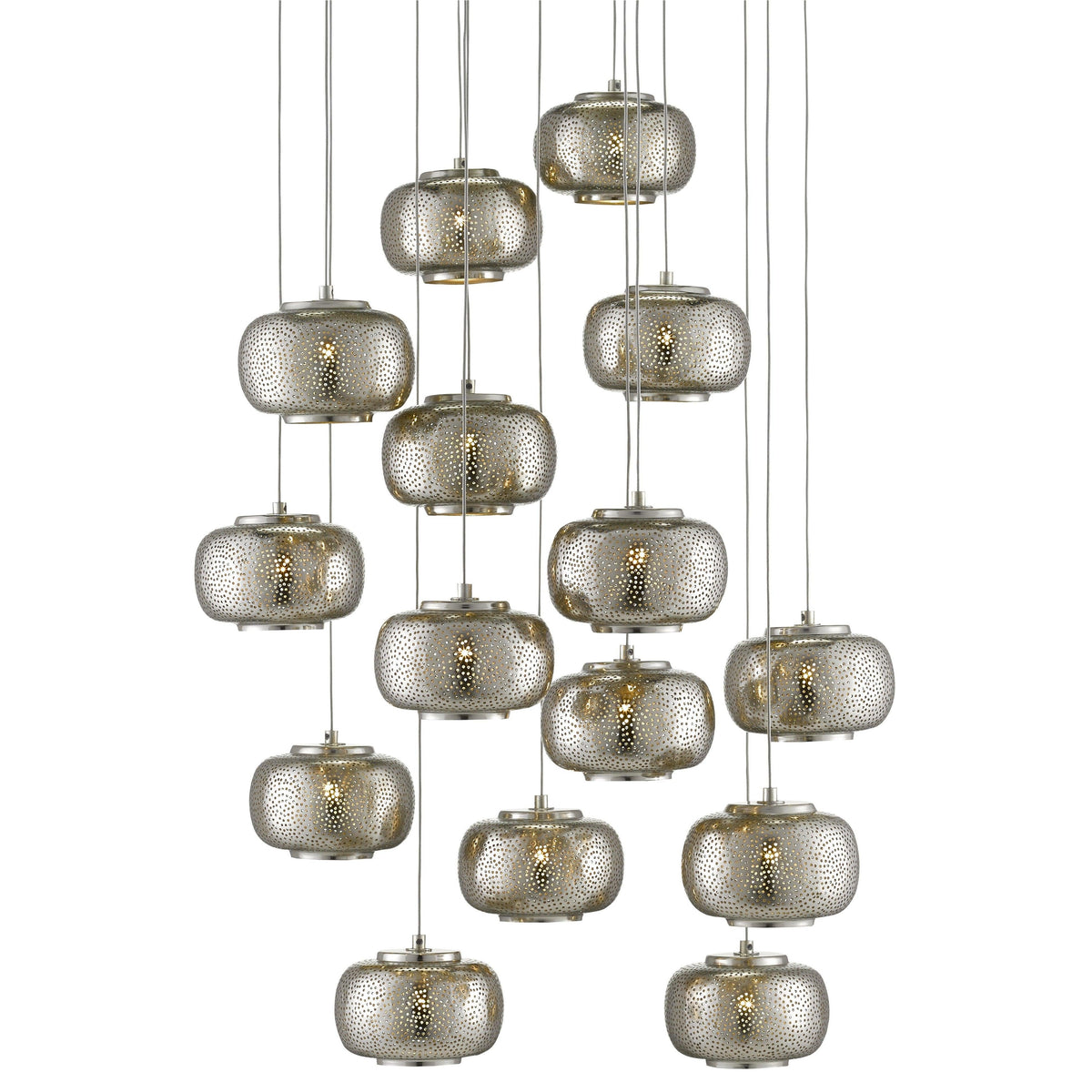 Currey and Company - Pepper Multi Pendant - 9000-0691 | Montreal Lighting & Hardware