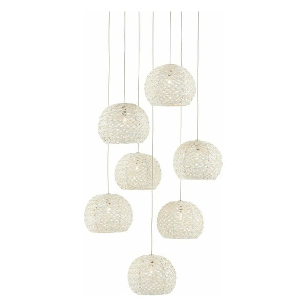 Piero 7 lumières multi-gouttes Suspension