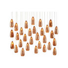 Currey and Company - Rame 30-Light Multi-Drop Pendant - 9000-0907 | Montreal Lighting & Hardware