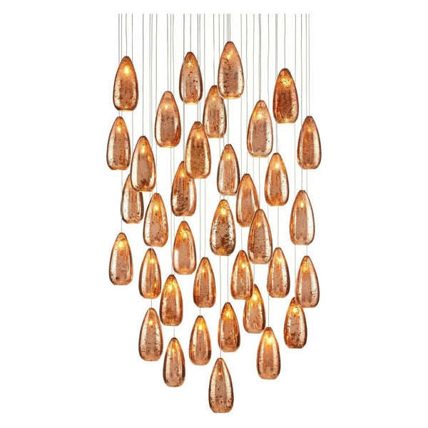 Rame 36 lumières multi-gouttes Suspension