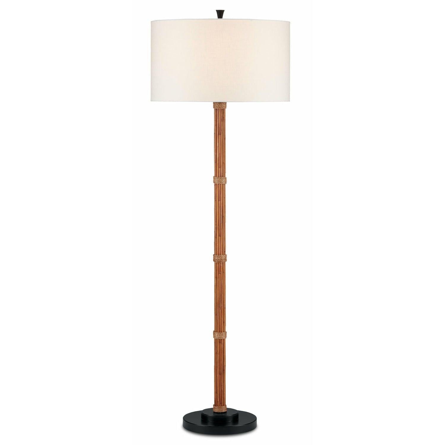 Currey and Company - Reed Floor Lamp - 8000-0103 | Montreal Lighting & Hardware