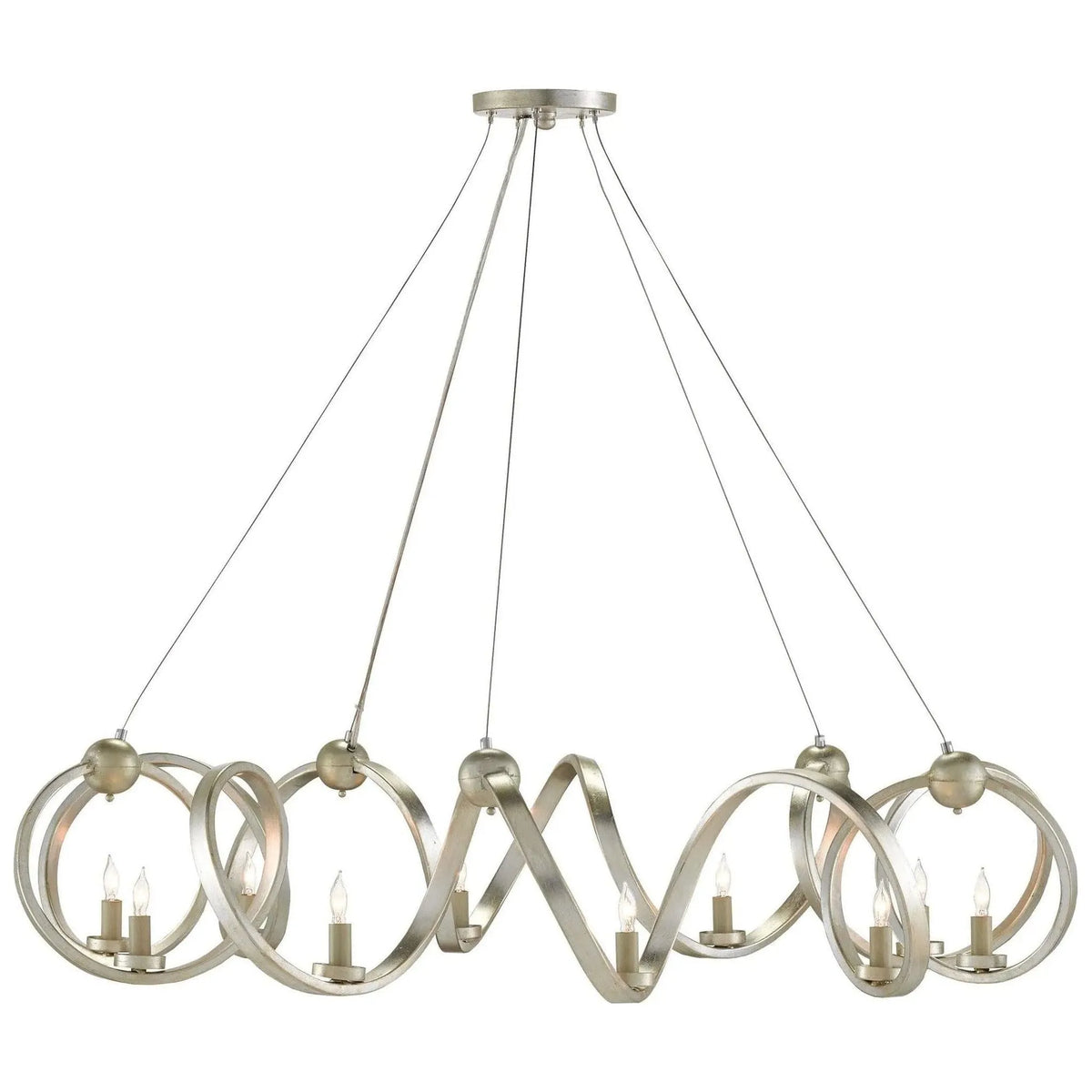 Currey and Company - Ringmaster Chandelier - 9000-0059 | Montreal Lighting & Hardware
