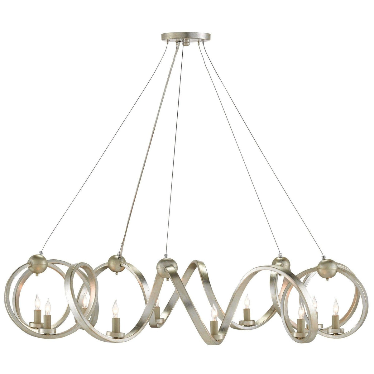 Currey and Company - Ringmaster Chandelier - 9000-0059 | Montreal Lighting & Hardware