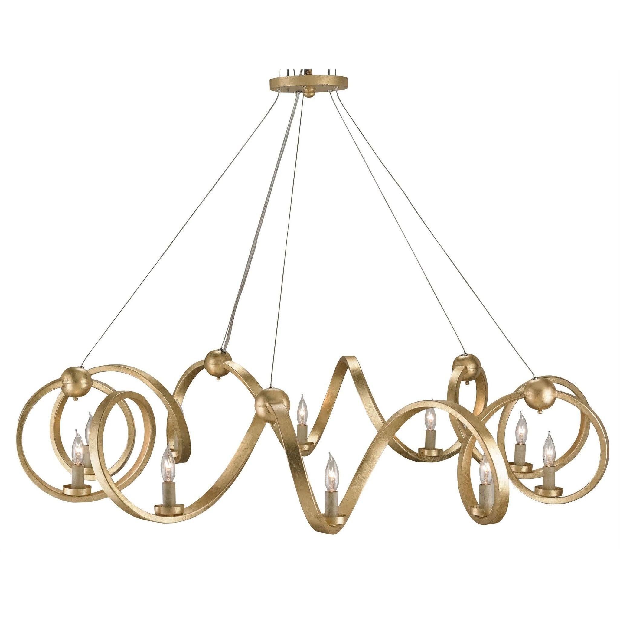 Currey and Company - Ringmaster Chandelier - 9490 | Montreal Lighting & Hardware