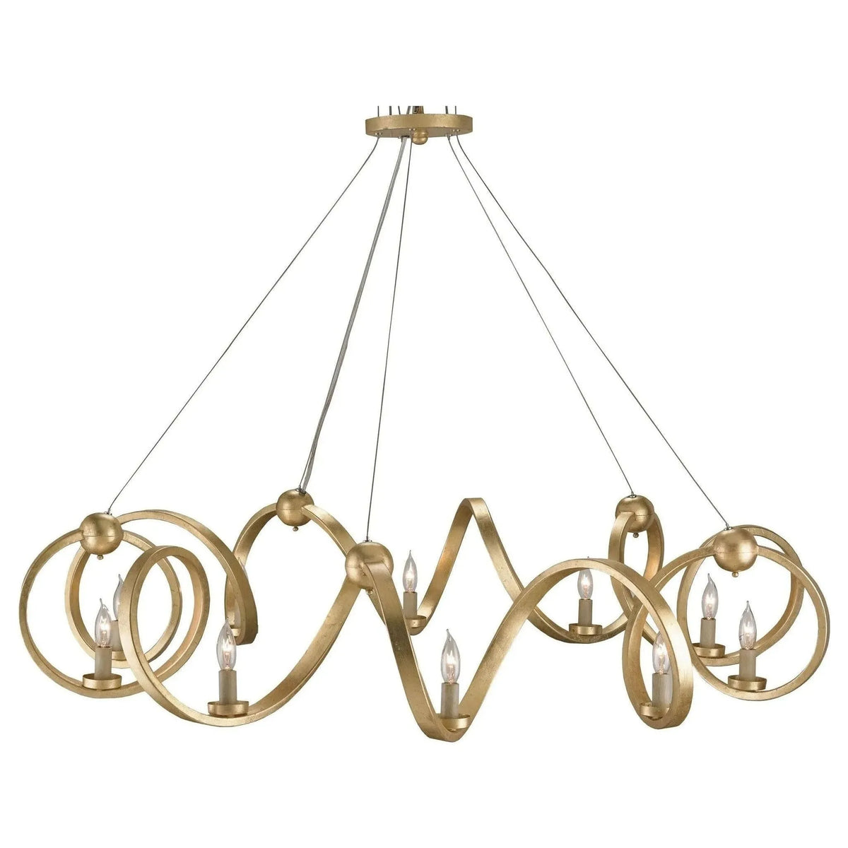Currey and Company - Ringmaster Chandelier - 9490 | Montreal Lighting & Hardware