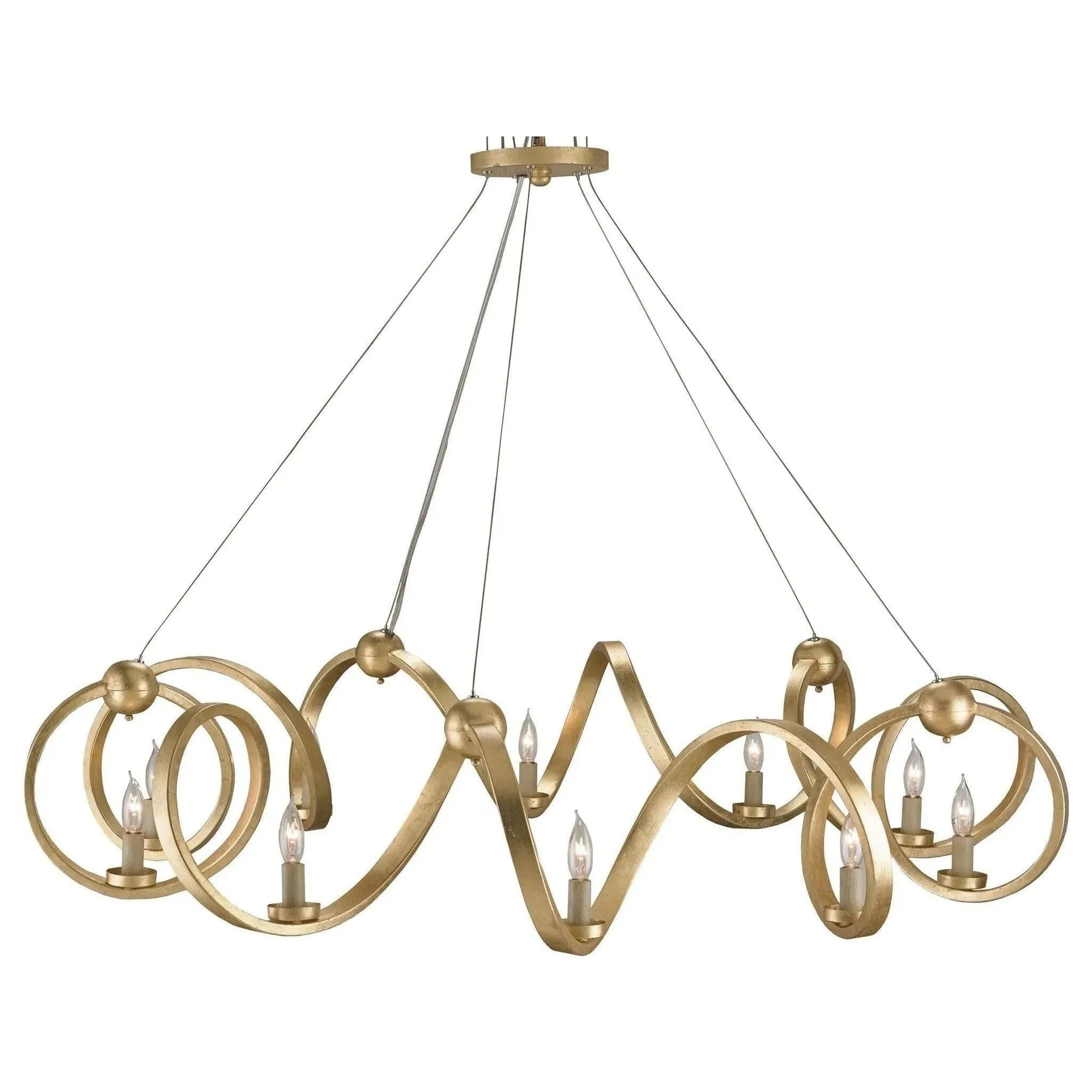 Currey and Company - Ringmaster Chandelier - 9000-0059 | Montreal Lighting & Hardware