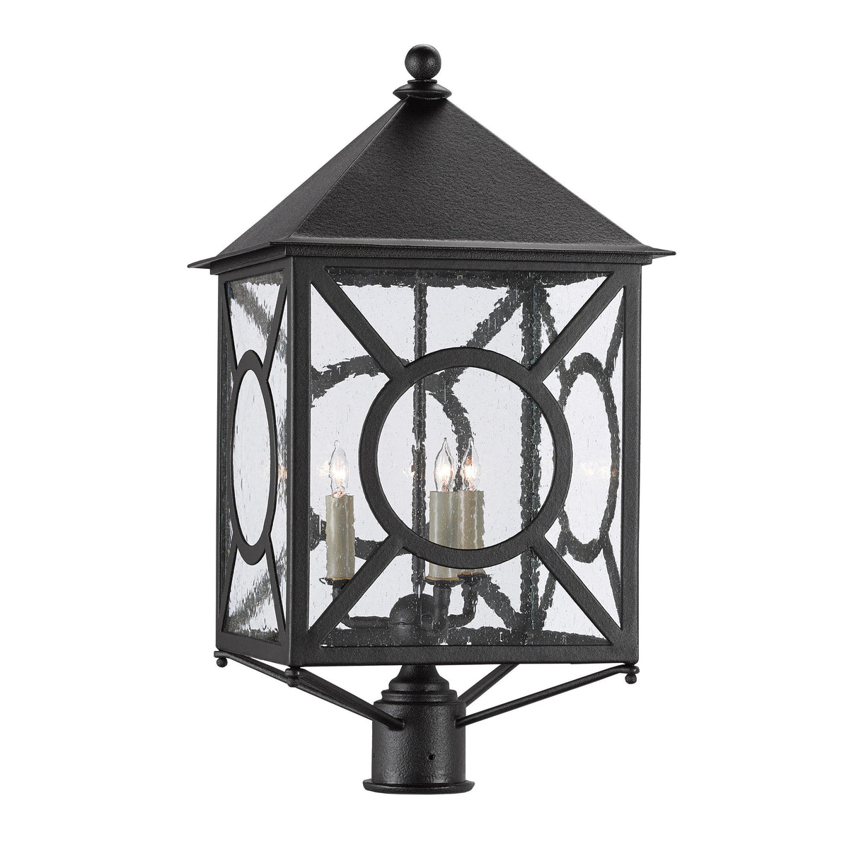 Currey and Company - Ripley Post Mount - 9600-0002 | Montreal Lighting & Hardware