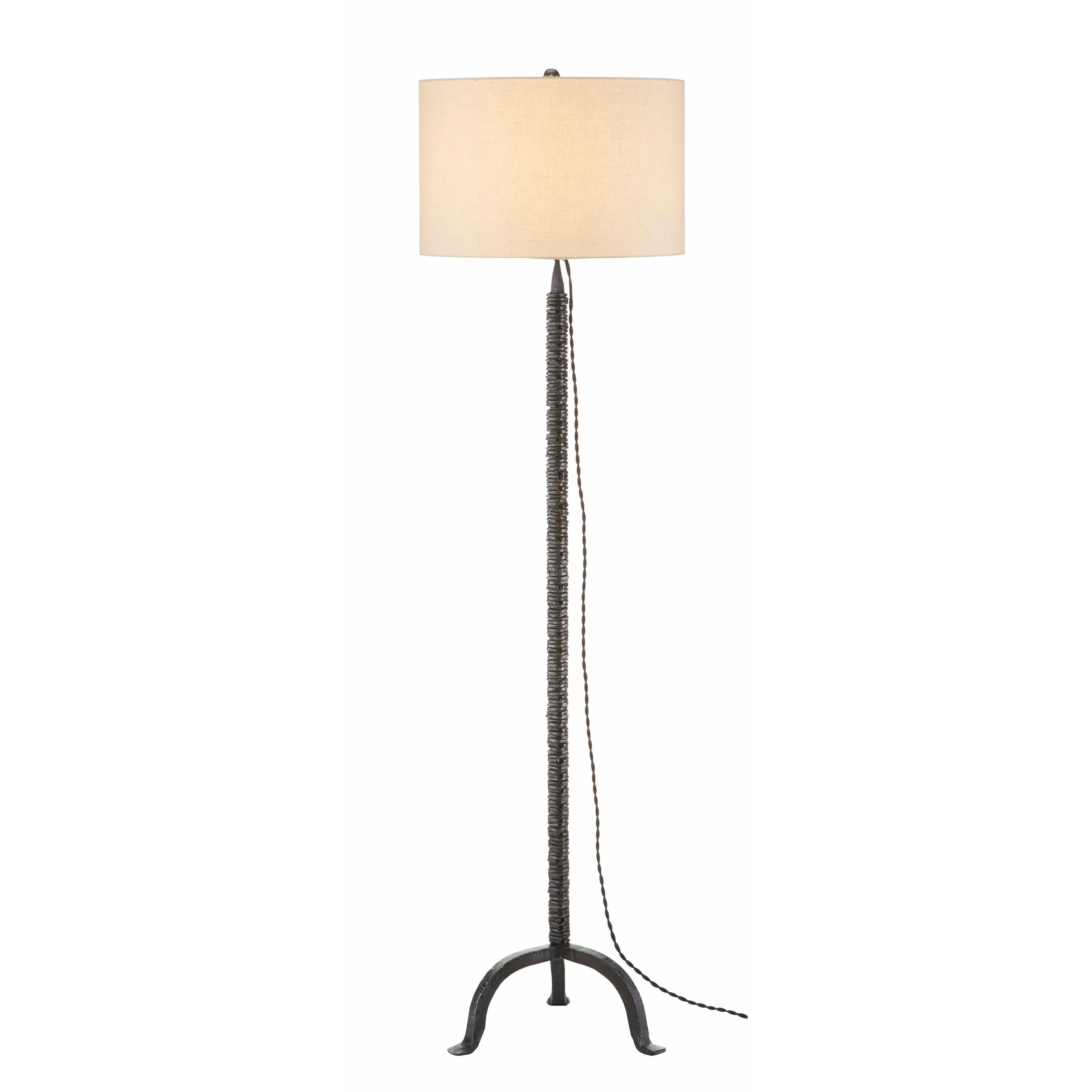 Currey and Company - Sandro Floor Lamp - 8000-0100 | Montreal Lighting & Hardware