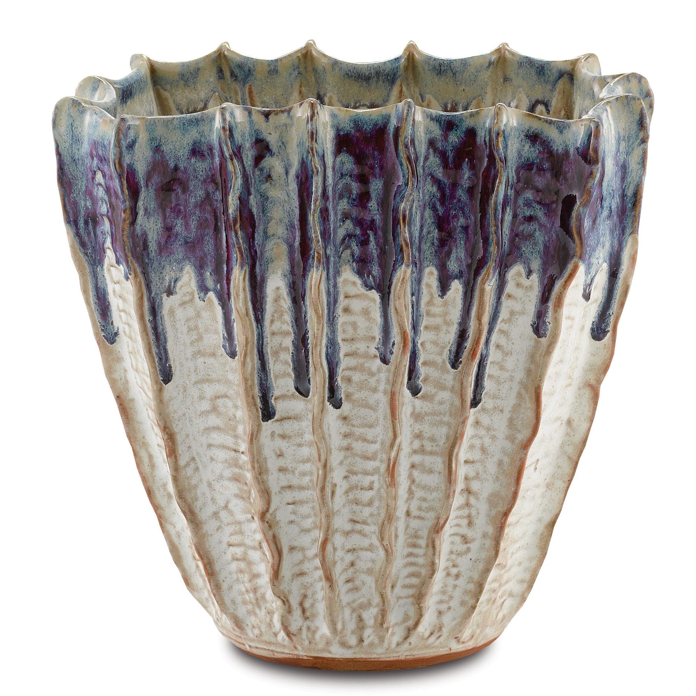 Currey and Company - Sea Vase - 1200-0366 | Montreal Lighting & Hardware