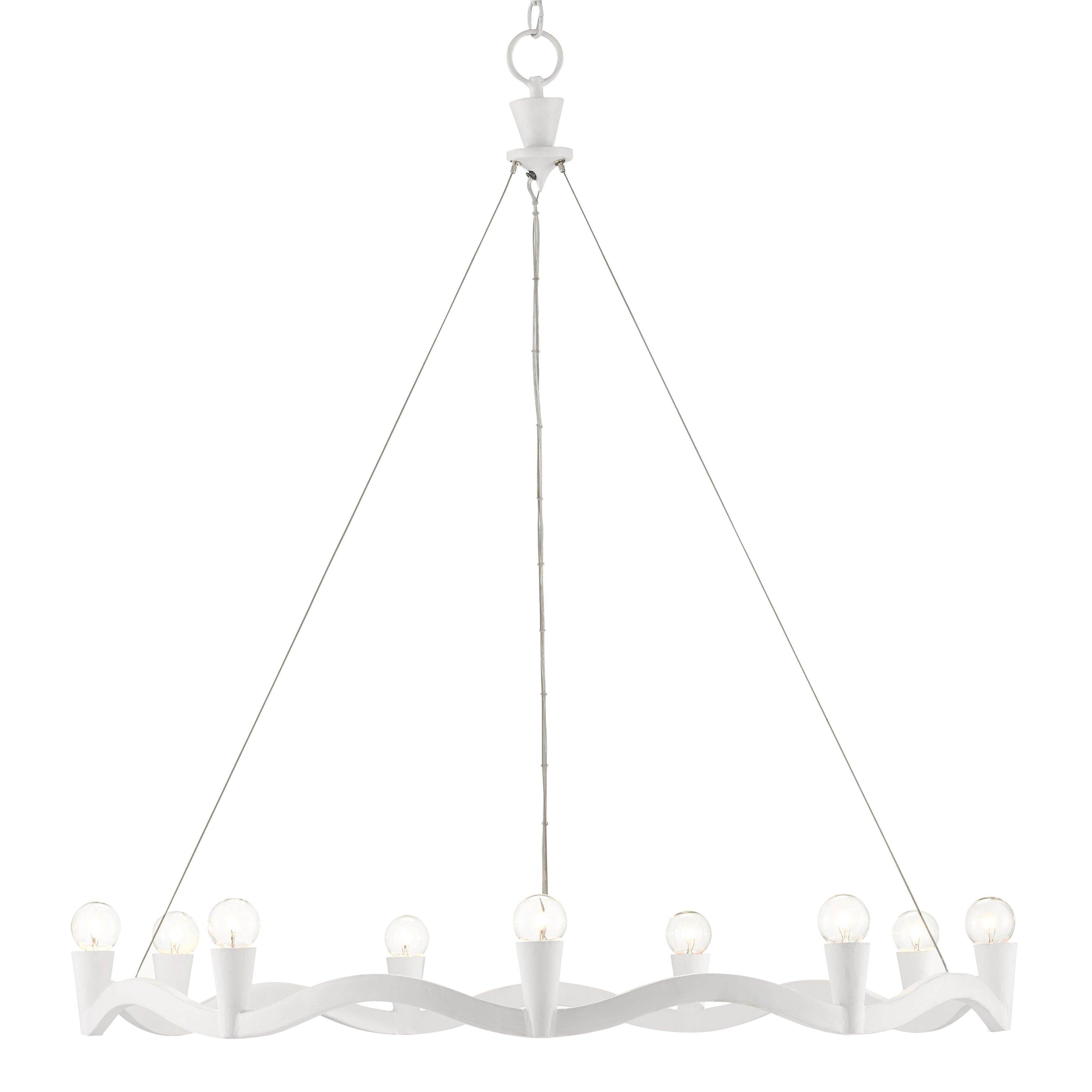 Currey and Company - Serpentina Chandelier - 9000-0730 | Montreal Lighting & Hardware