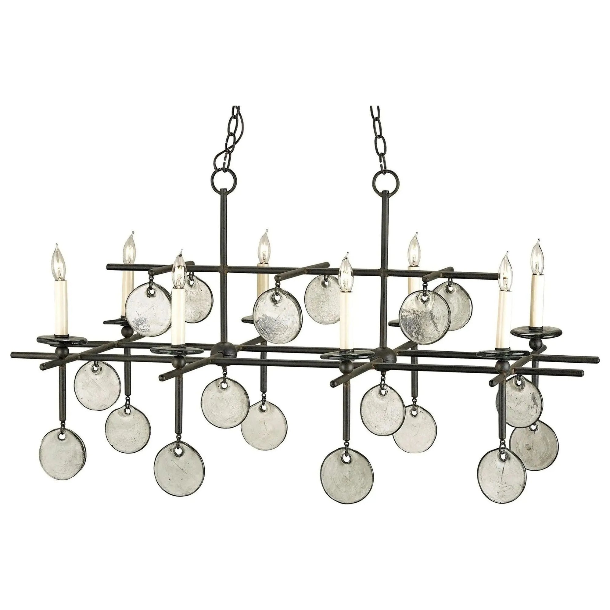 Currey and Company - Sethos Linear Chandelier - 9124 | Montreal Lighting & Hardware