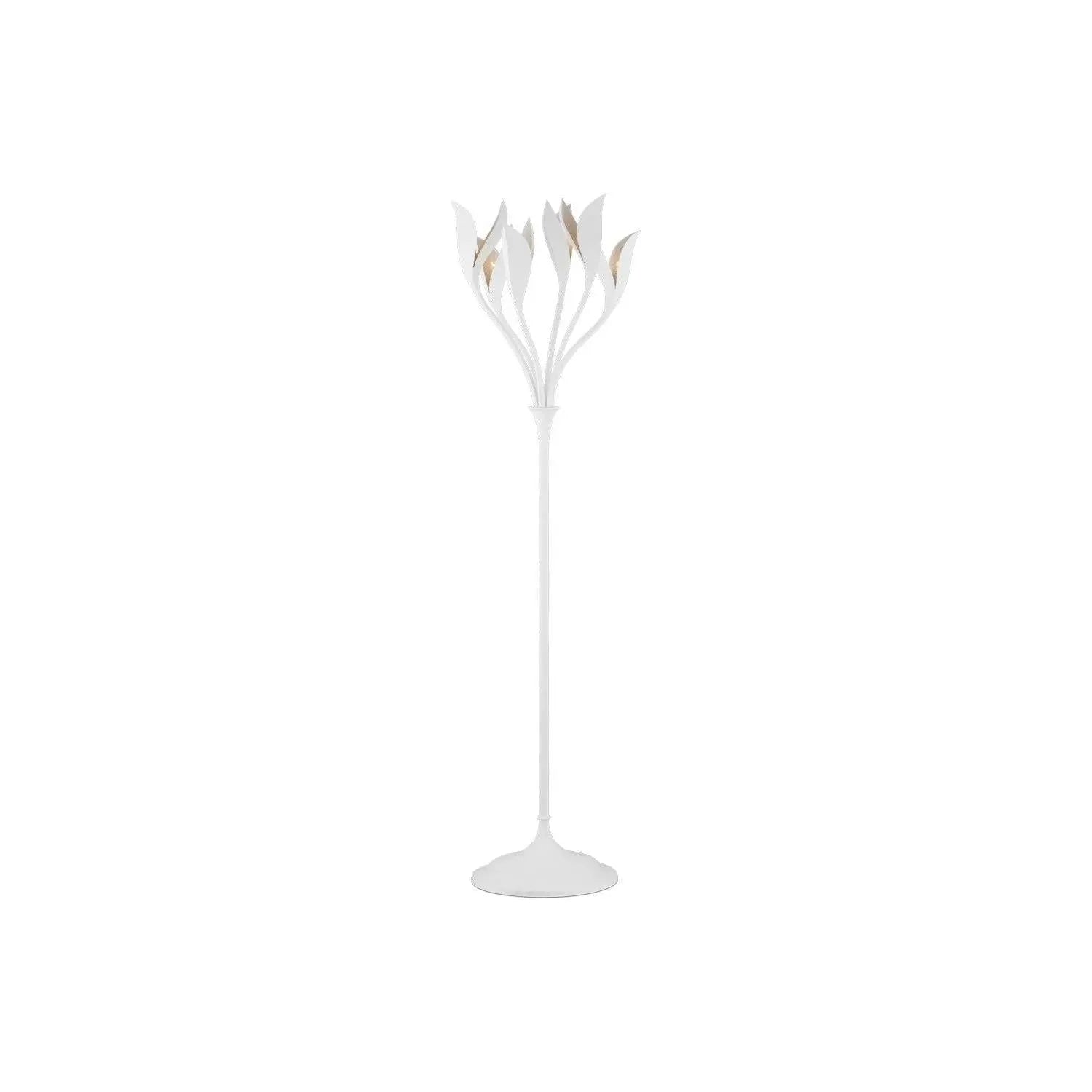 Currey and Company - Snowflower Floor Lamp - 8000-0160 | Montreal Lighting & Hardware