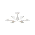 Currey and Company - Snowflower Semi-Flush Mount - 9000-1226 | Montreal Lighting & Hardware