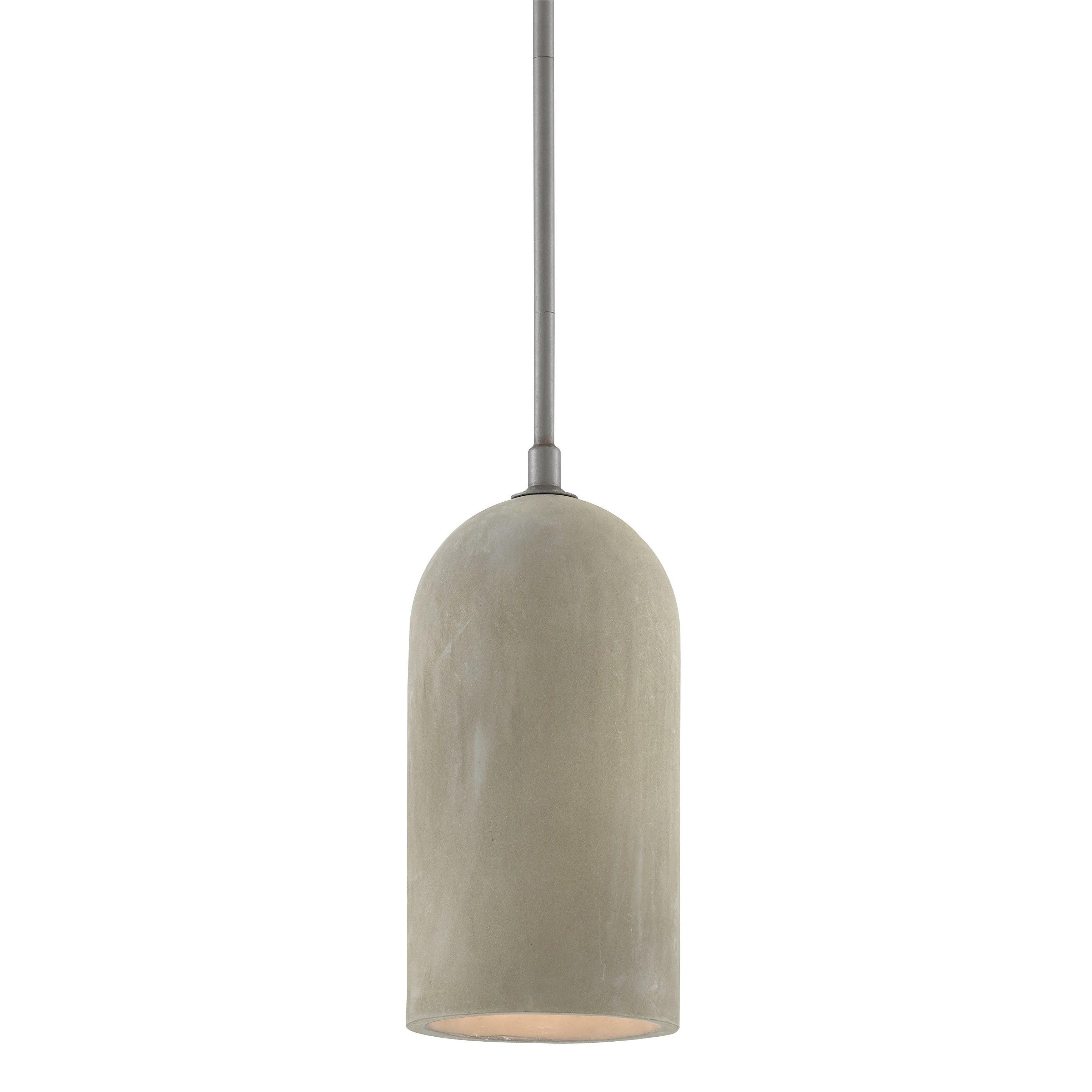 Currey and Company - Stonemoss Cylindrical Pendant - 9000-0626 | Montreal Lighting & Hardware