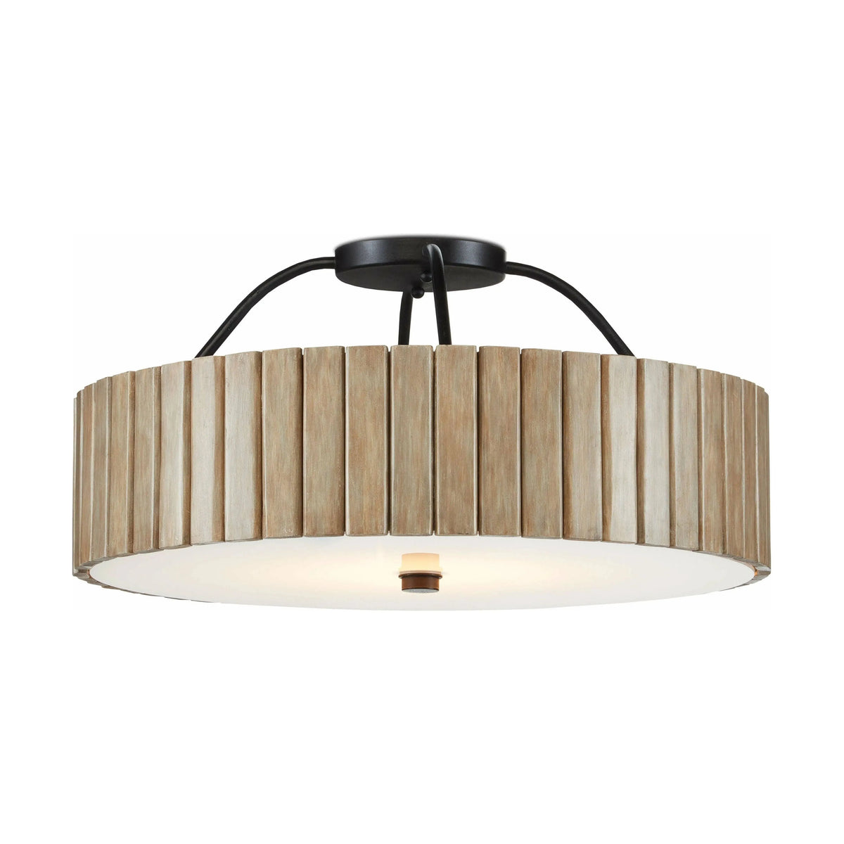 Currey and Company - Tetterby Semi-Flush Mount - 9999-0058 | Montreal Lighting & Hardware