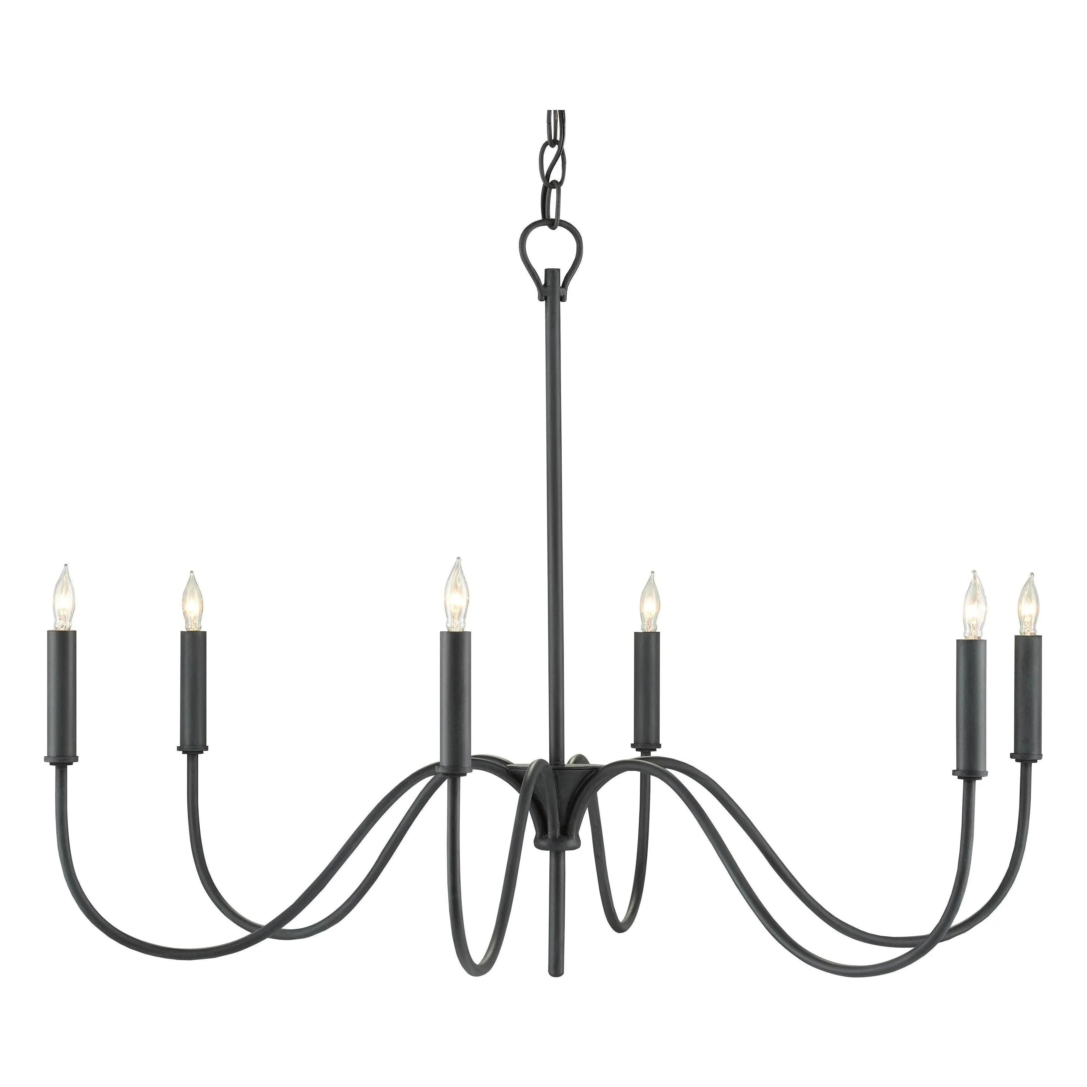 Currey and Company - Tirrell Chandelier - 9000-0653 | Montreal Lighting & Hardware