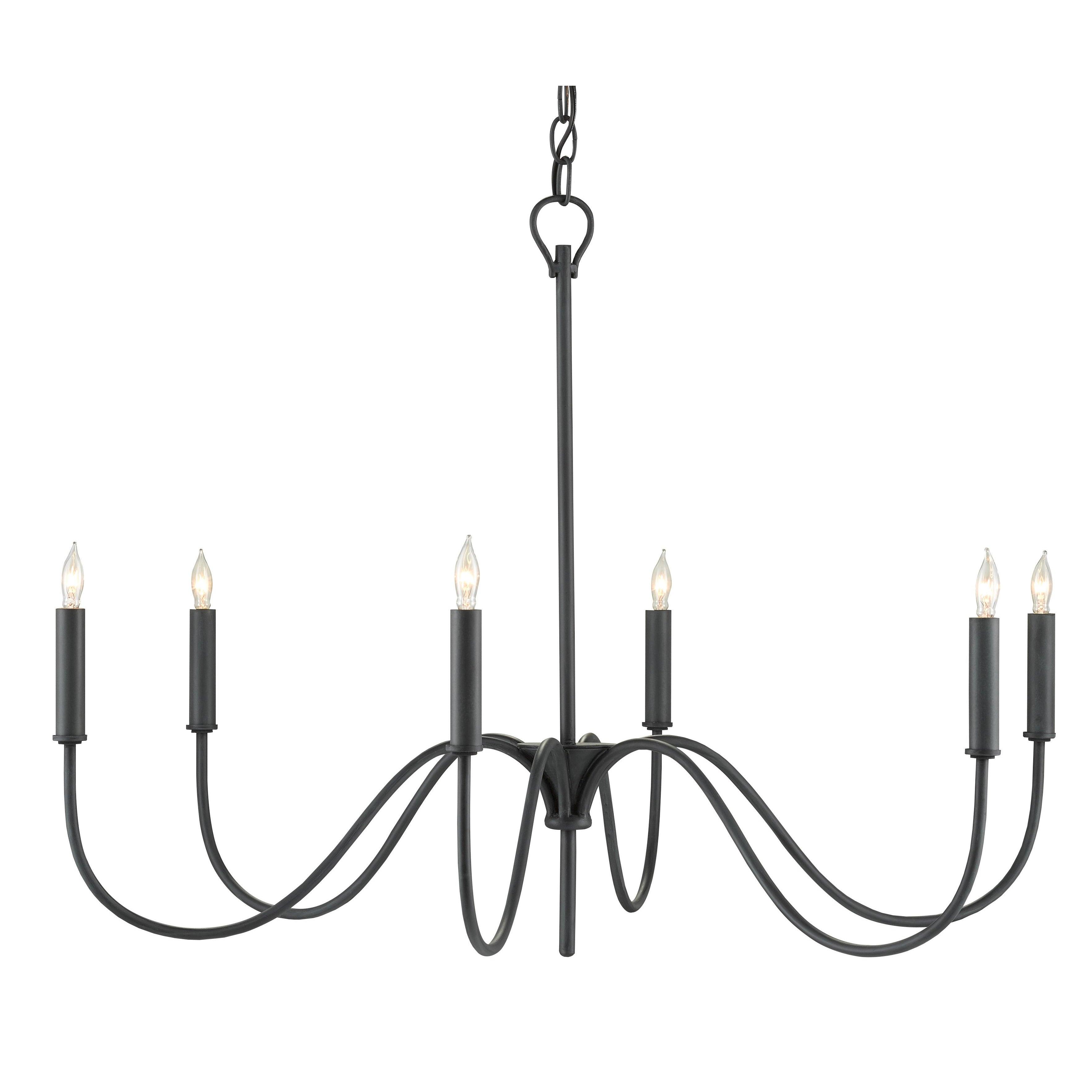 Currey and Company - Tirrell Chandelier - 9000-0653 | Montreal Lighting & Hardware