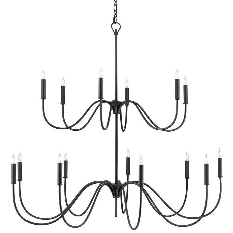 Currey and Company - Tirrell Chandelier - 9000-0654 | Montreal Lighting & Hardware