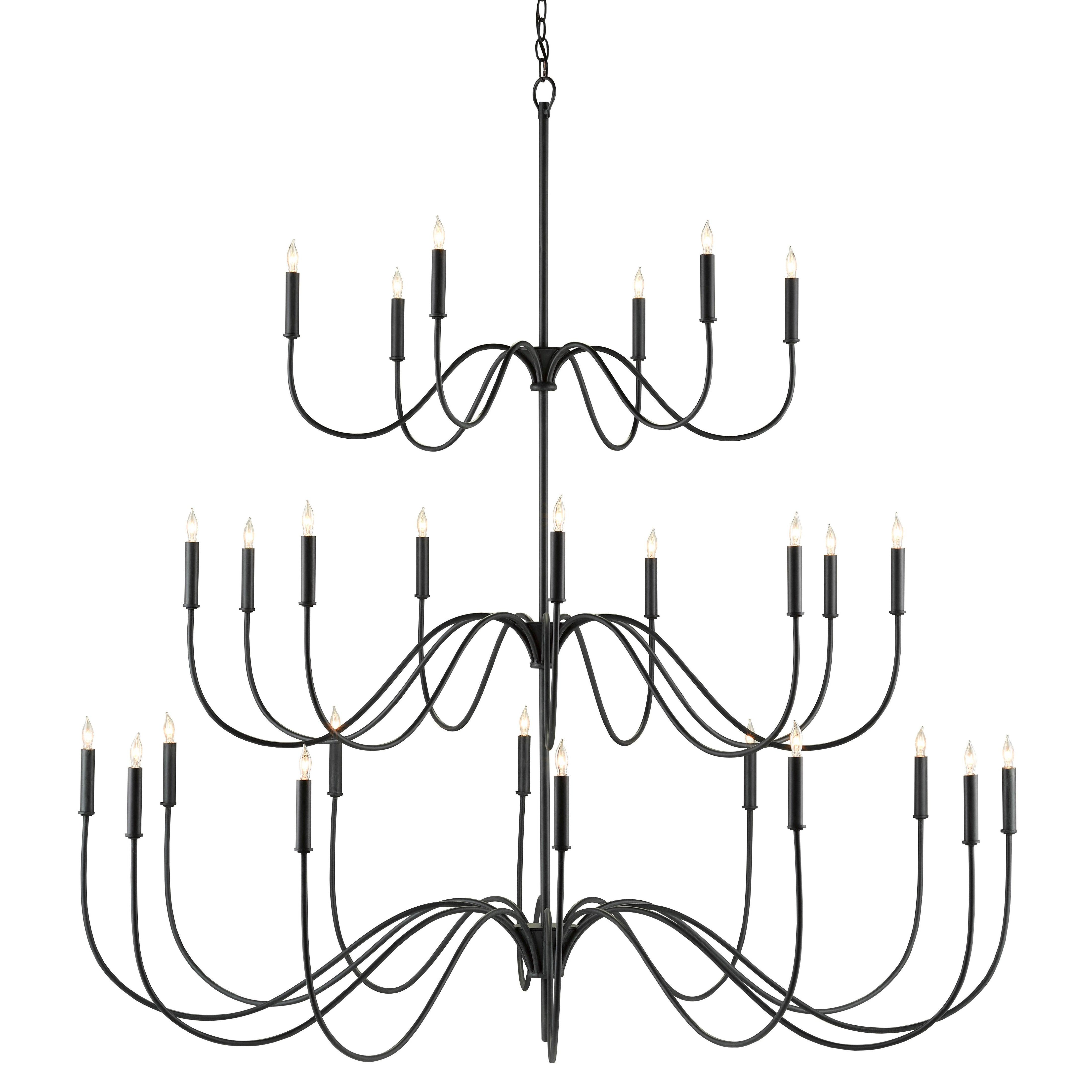 Currey and Company - Tirrell Chandelier - 9000-0655 | Montreal Lighting & Hardware