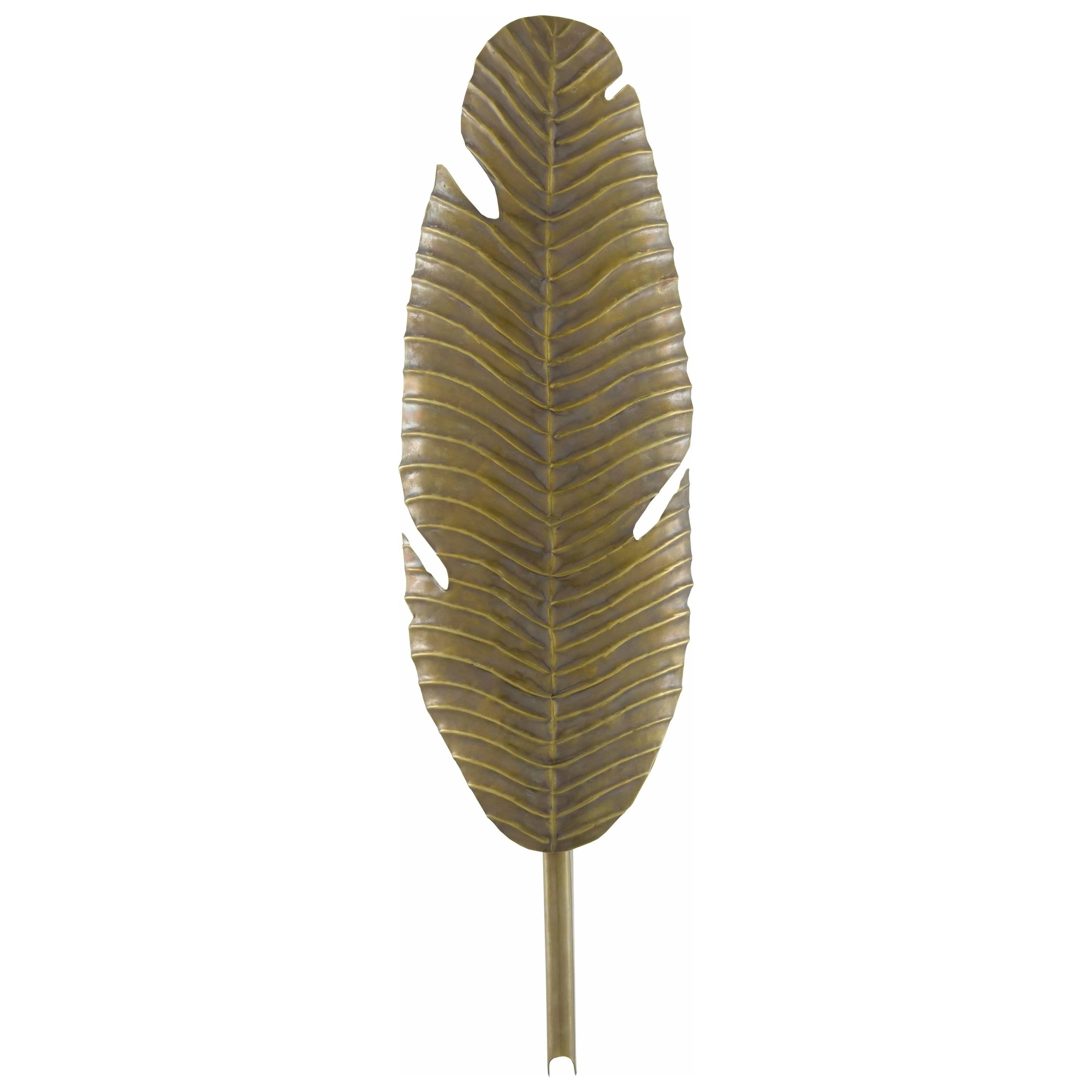 Currey and Company - Tropical Leaf Wall Sconce - 5000-0127 | Montreal Lighting & Hardware