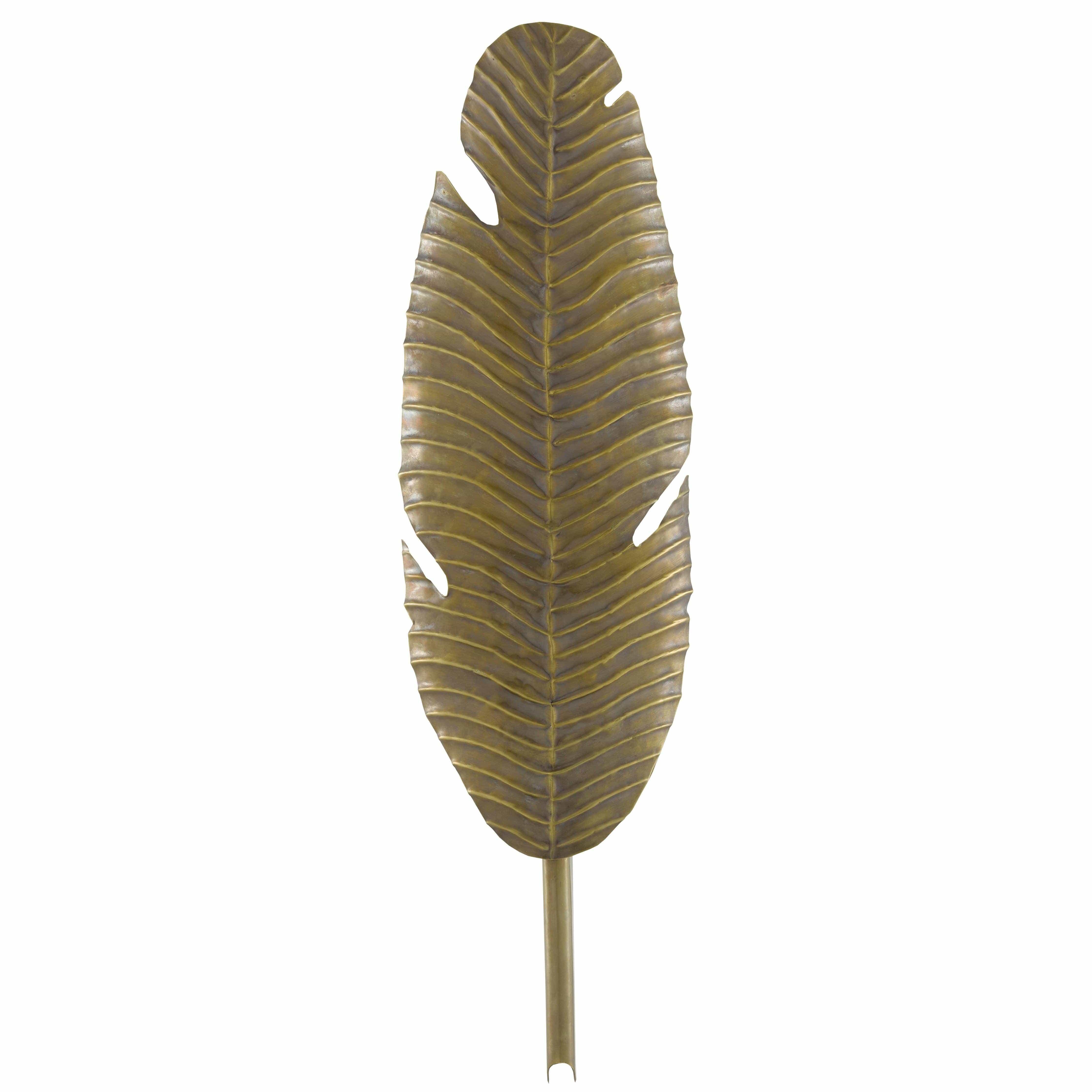 Currey and Company - Tropical Leaf Wall Sconce - 5000-0127 | Montreal Lighting & Hardware