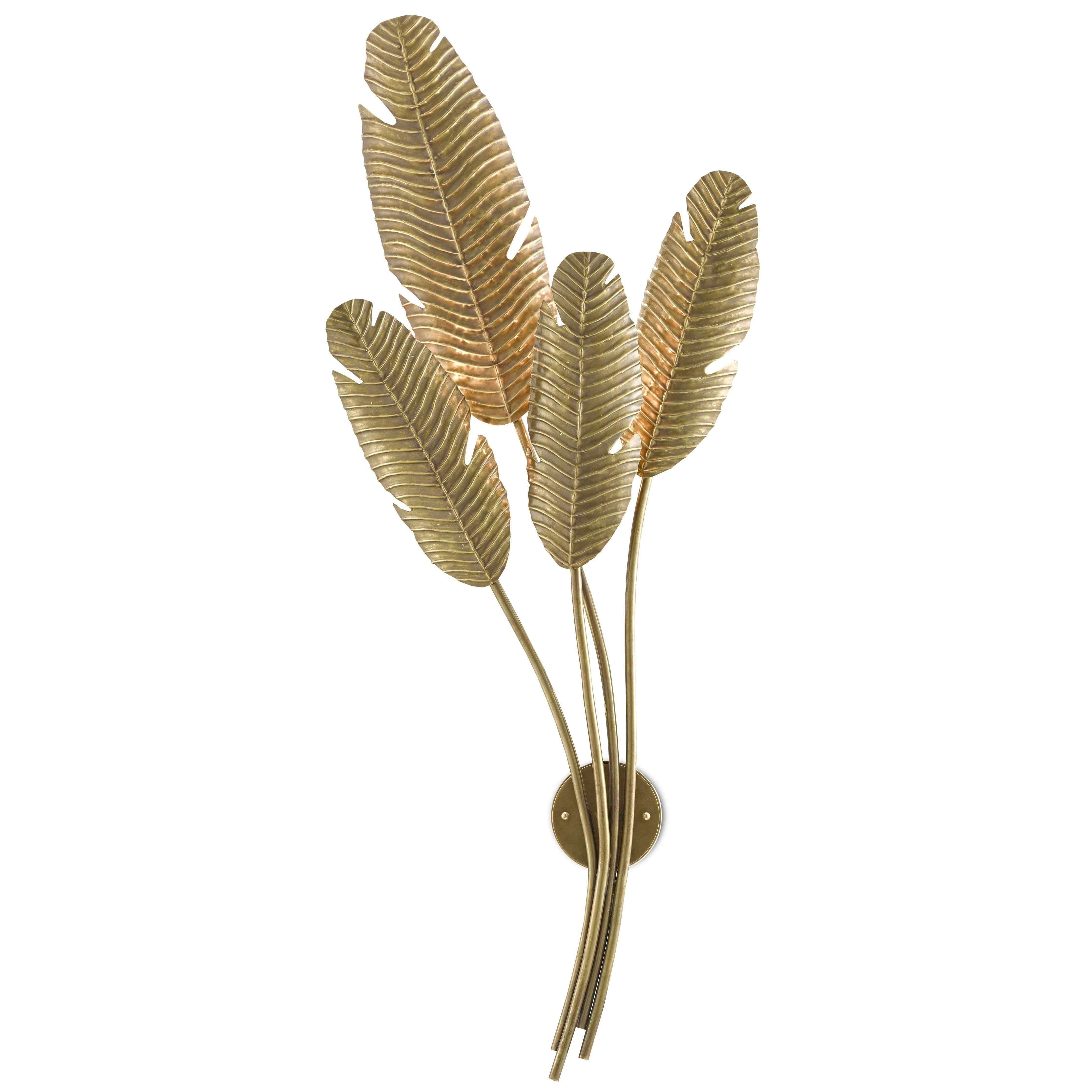 Currey and Company - Tropical Wall Sconce - 5000-0128 | Montreal Lighting & Hardware