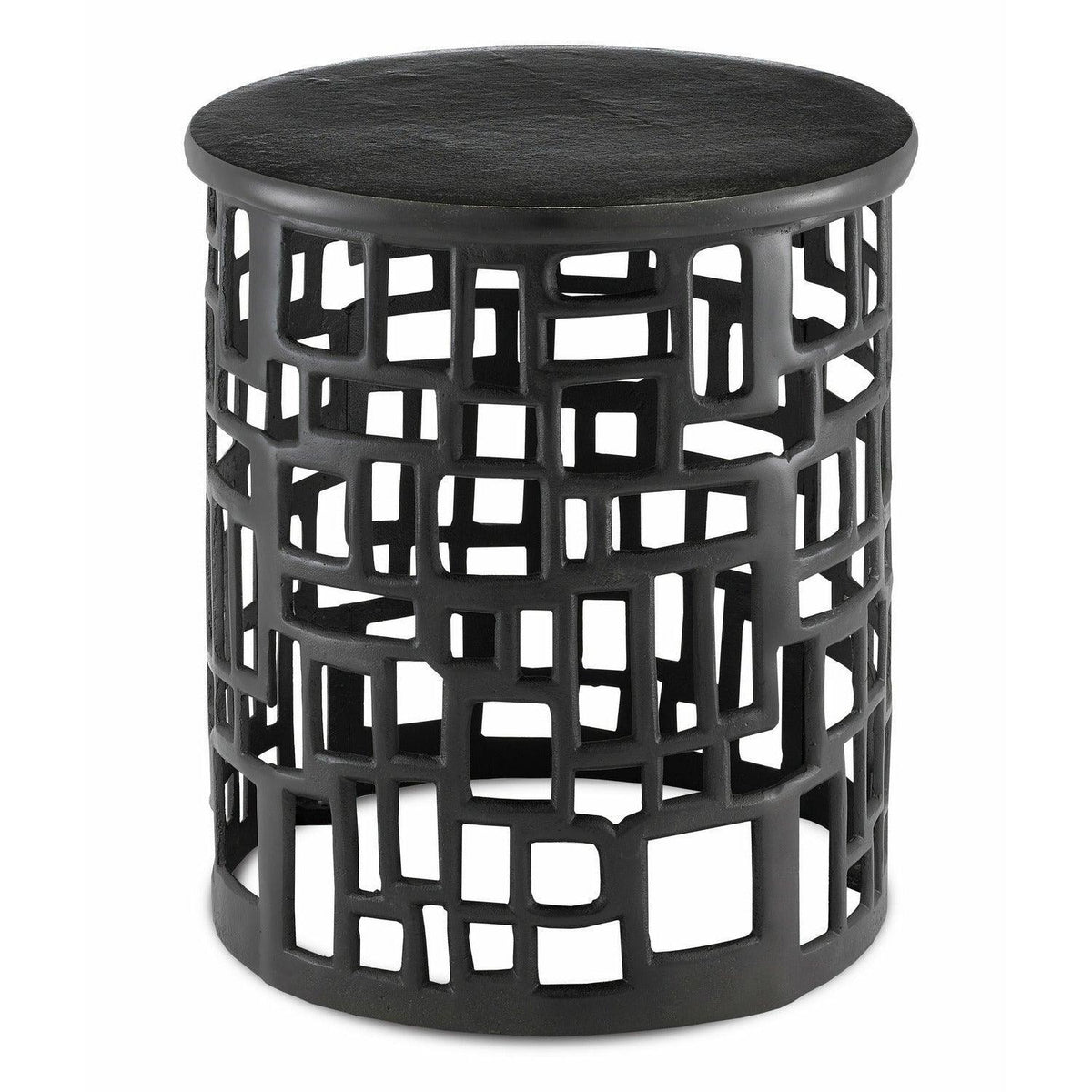 Currey and Company - Wasi Black Accent Table - 4000-0115 | Montreal Lighting & Hardware