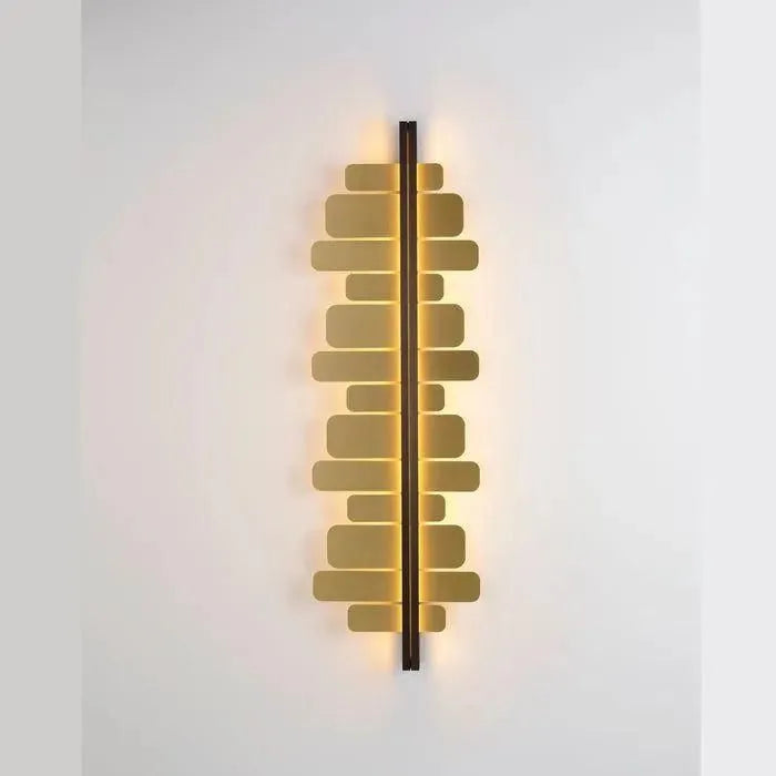 CVL Luminaires - Strate Score Wall Sconce - STRATE-SCORE-100-SG-SB | Montreal Lighting & Hardware