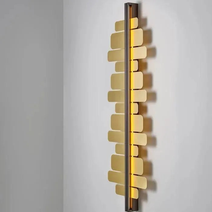 CVL Luminaires - Strate Score Wall Sconce - STRATE-SCORE-100-SG-SB | Montreal Lighting & Hardware