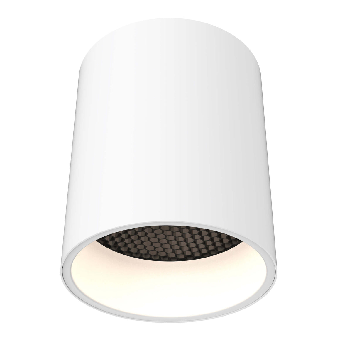 DALS Lighting CYL06-CC-V-WH Focus LED Cylinder Flush Mount in White