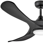 Luminaire intelligent à DEL Hinkley Lighting 903856FBB-LDD Swell Ventilateur  en noir mat