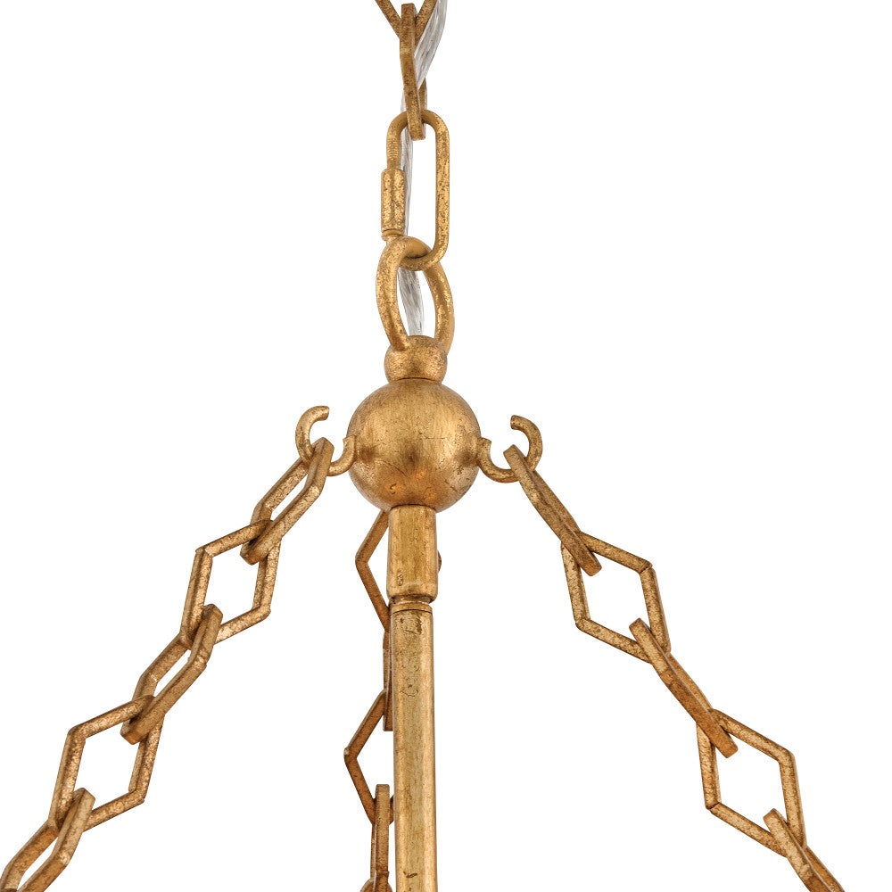 Fredrick Ramond FR47165DA Camille Botanique Suspension en laiton vieilli